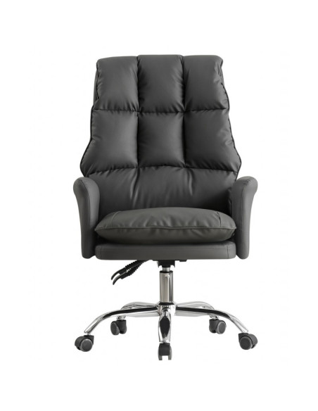 Sillón de similpiel, con respaldo alto, MAINZ