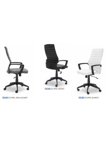 Silla giratoria respaldo alto LUDYLAN