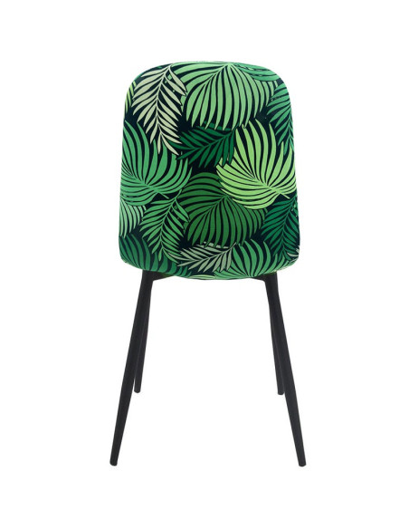 Silla tapizada en tejido velvet HORUS NEW