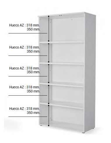 Armario alto con puertas MDF, serie...