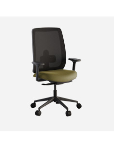 Silla respaldo malla 911 BLACK