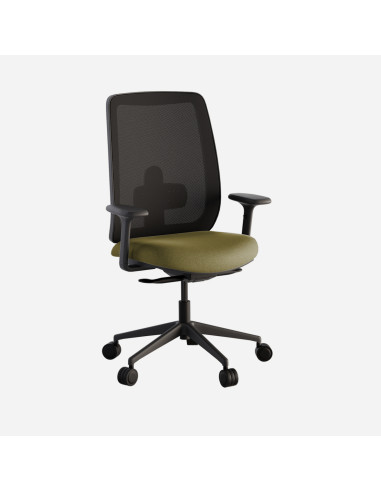 Silla respaldo malla 911 BLACK