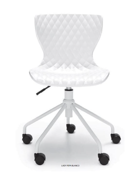 Silla giratoria de diseño LADY PEPA