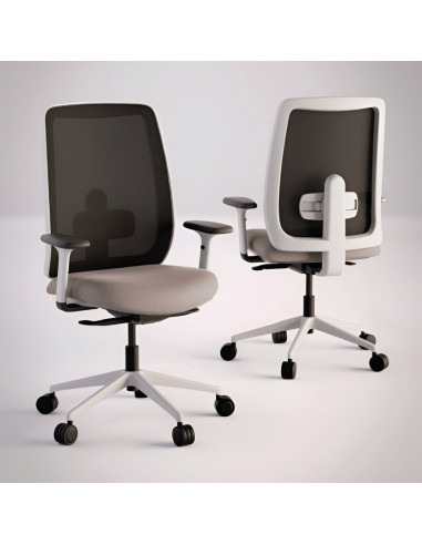 Silla respaldo malla 911 WHITE