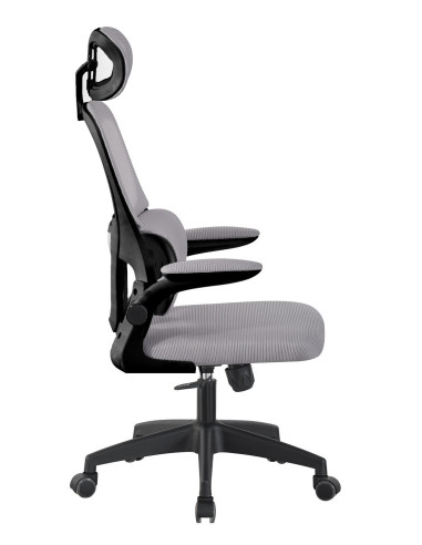Silla con respaldo de malla y...