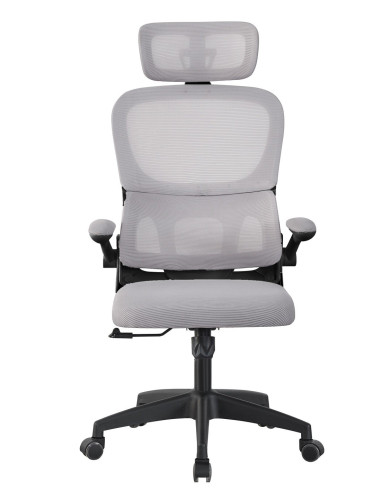 Silla con respaldo de malla y...
