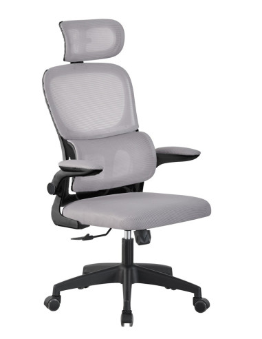 Silla con respaldo de malla y...