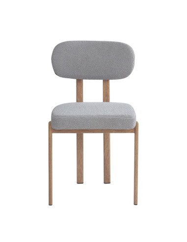 Silla en Tejido Bouclé MESINA