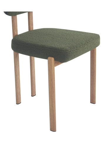 Silla en Tejido Bouclé MESINA