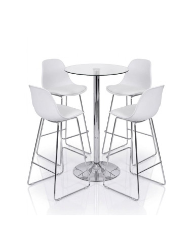 Mesa alta de cristal BERNIE NEW