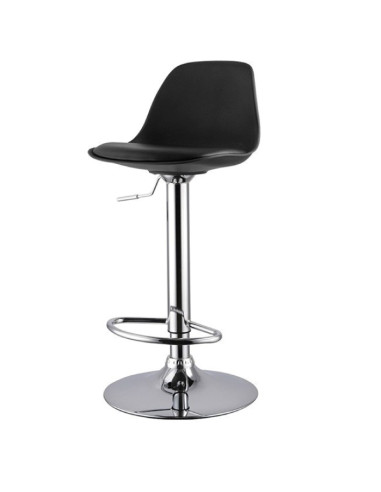 Taburete con estructura cromada TOW RG