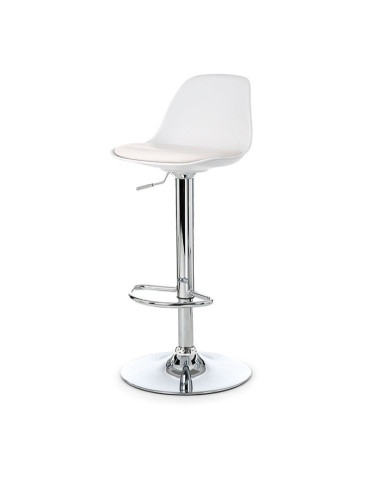 Taburete con estructura cromada TOW RG