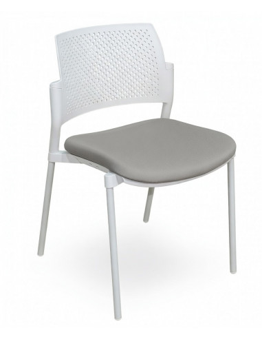 Silla de oficina, asiento tapizado,...