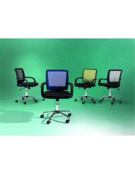 Silla operativa respaldo malla NEMESIS