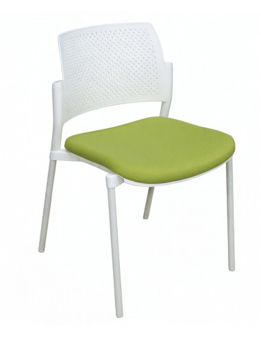 Silla de oficina, asiento tapizado,...