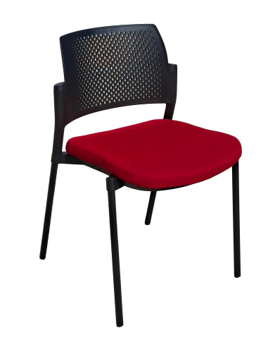 Silla de oficina, asiento tapizado,...