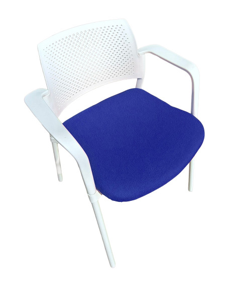 Silla de oficina, asiento tapizado, KYROS CB