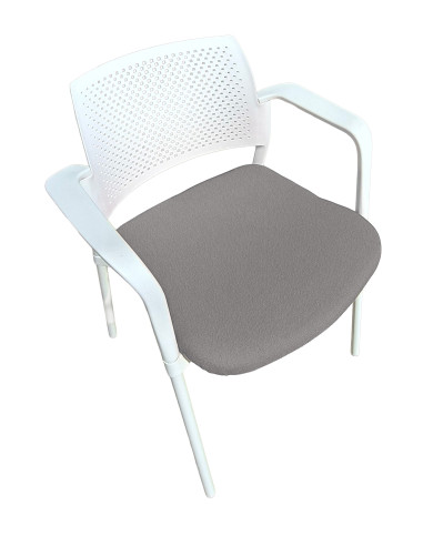 Silla de oficina, asiento tapizado,...