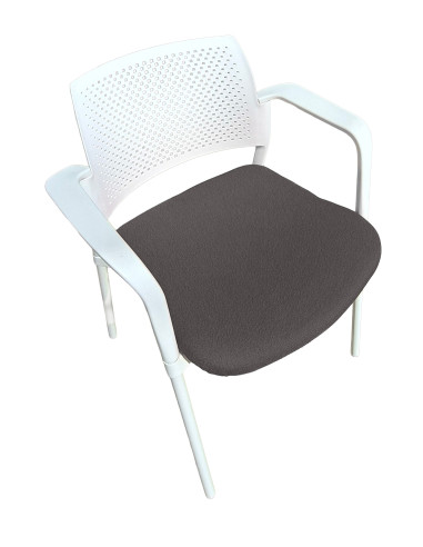 Silla de oficina, asiento tapizado,...