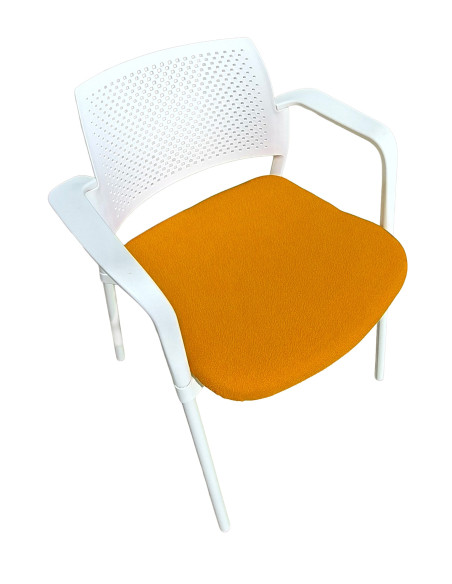 Silla de oficina, asiento tapizado, KYROS CB