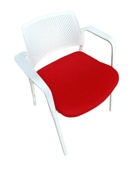 Silla de oficina, asiento tapizado, KYROS CB