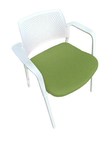 Silla de oficina, asiento tapizado,...