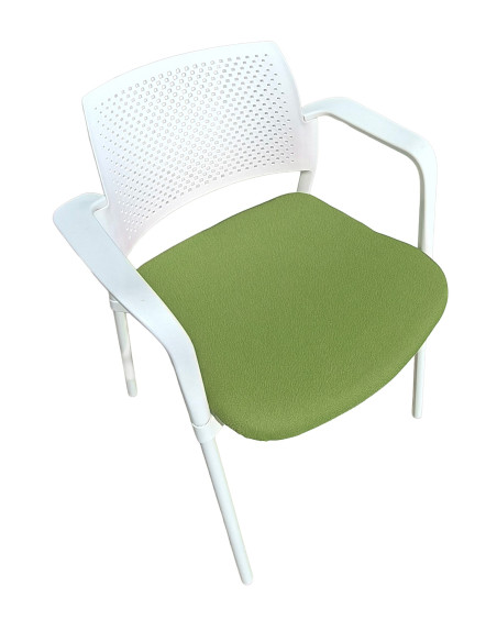 Silla de oficina, asiento tapizado, KYROS CB