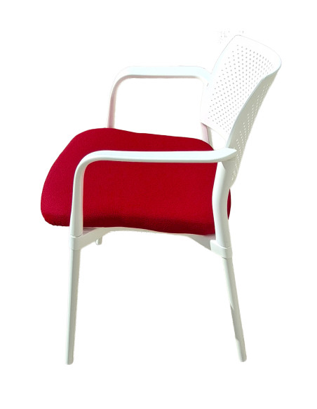 Silla de oficina, asiento tapizado, KYROS CB