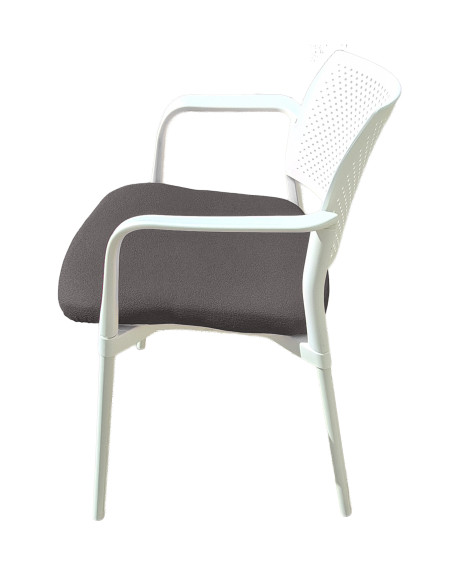 Silla de oficina, asiento tapizado, KYROS CB