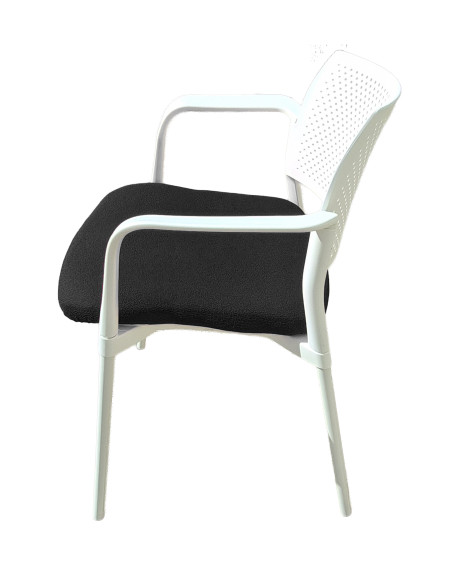 Silla de oficina, asiento tapizado, KYROS CB