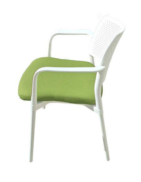 Silla de oficina, asiento tapizado, KYROS CB