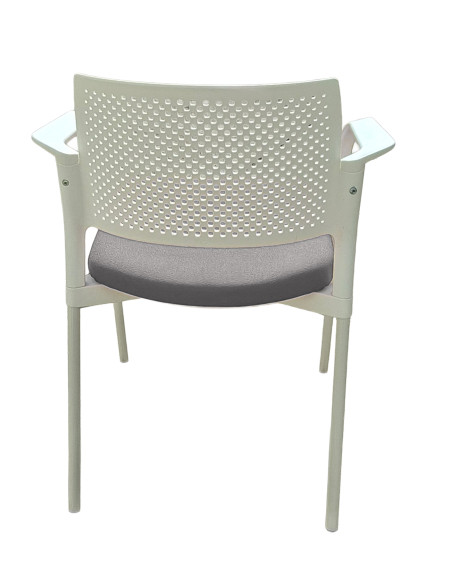 Silla de oficina, asiento tapizado, KYROS CB