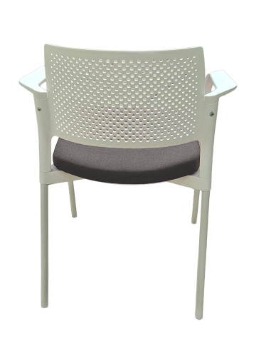 Silla de oficina, asiento tapizado,...