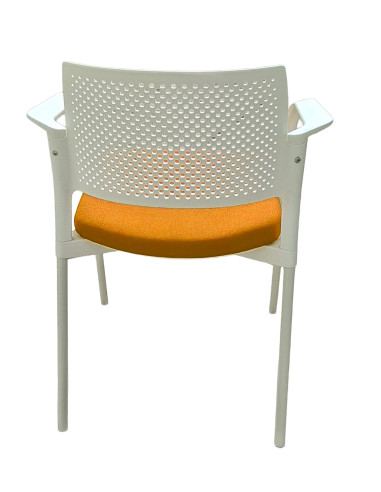 Silla de oficina, asiento tapizado,...