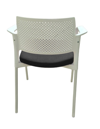 Silla de oficina, asiento tapizado,...