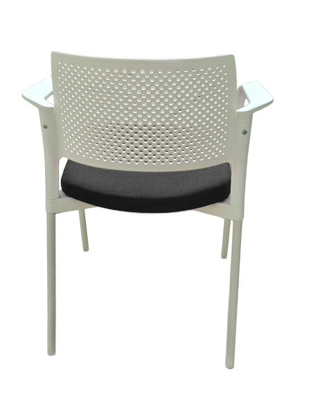 Silla de oficina, asiento tapizado, KYROS CB