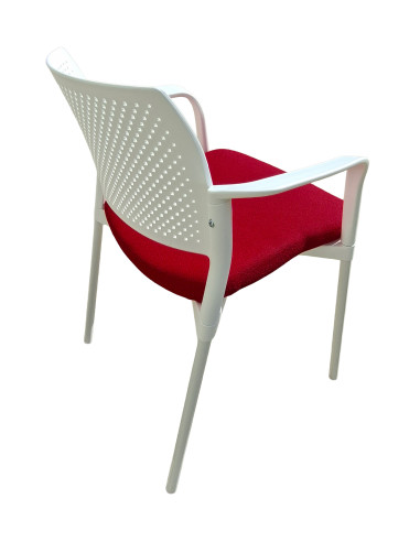Silla de oficina, asiento tapizado,...