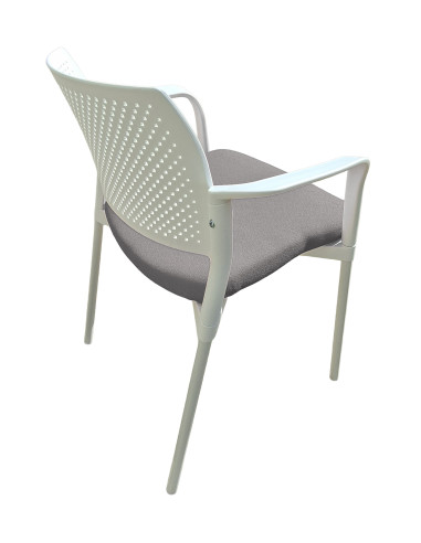 Silla de oficina, asiento tapizado,...