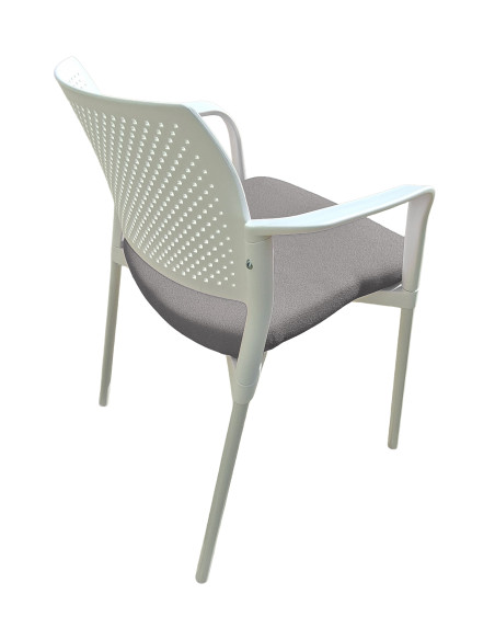 Silla de oficina, asiento tapizado, KYROS CB