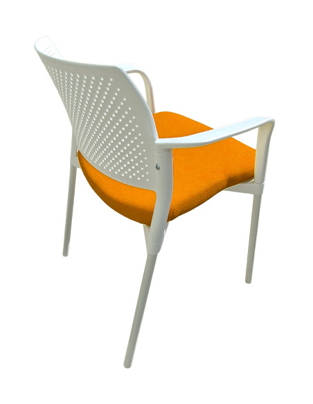 Silla de oficina, asiento tapizado, KYROS CB
