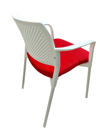 Silla de oficina, asiento tapizado,...