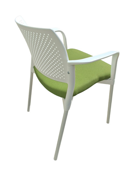 Silla de oficina, asiento tapizado, KYROS CB