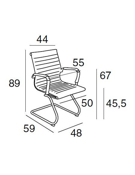 Silla confidente SMART-V