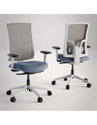 Silla de oficina RIO WHITE