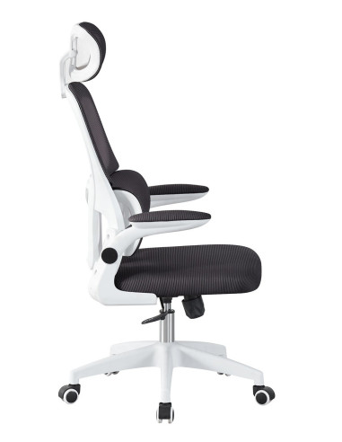 Silla con respaldo de malla y...