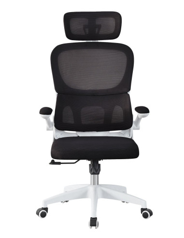 Silla con respaldo de malla y...