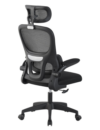 Silla con respaldo de malla y...
