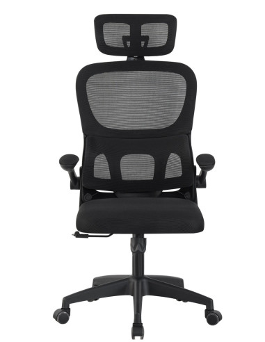 Silla con respaldo de malla y...