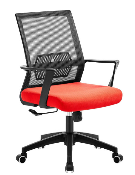 Sillón de oficina, respaldo de malla color RISLEY