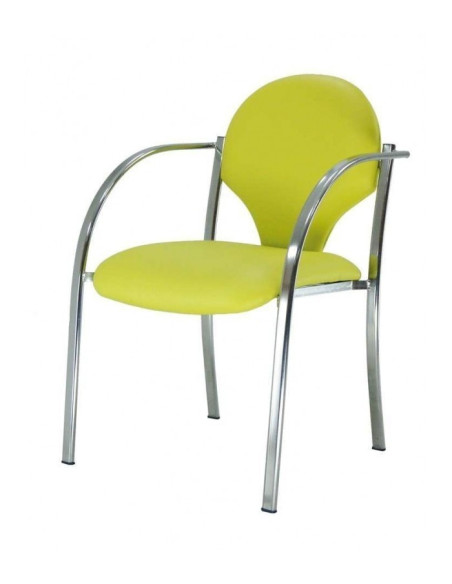 Silla oficina Inca Tubo Negro o Gris